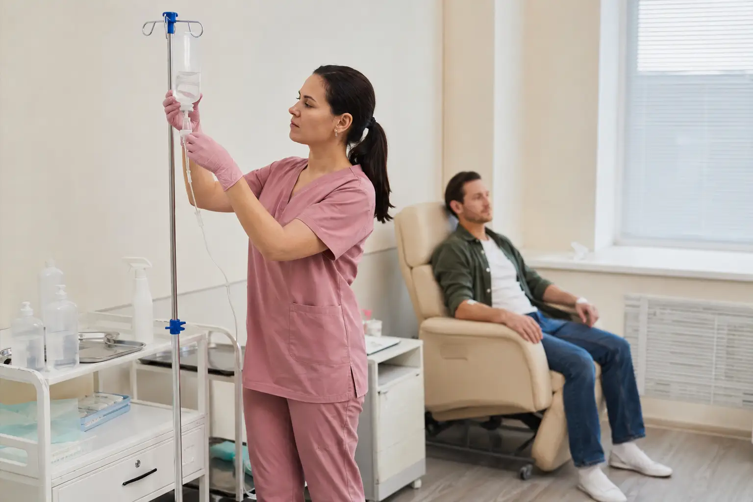 Кабинет клиники для амбулаторного лечения наркотической зависимости